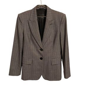 MASKA Italian Wool Blazer 2 Button Classic Office Wear Size 10